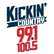 Kickin' Country 99.1 100.5-Logo