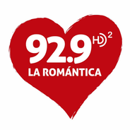 La Romántica 92.9-Logo