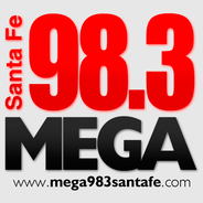 Mega 98.3 Santa Fe-Logo
