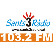 Sants 3 Ràdio-Logo