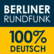 Berliner Rundfunk 91.4 100% Deutsch 