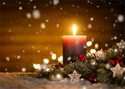 Weihnachtslieder mit einer Brise Meeresluft