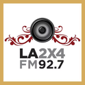 La 2x4 92.7-Logo