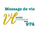 Message de vie vase d'honneur 974 
