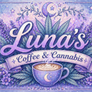 Luna's Coffee & Cannabis-Logo