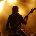 Der US-amerikanische Gitarrist und Sänger Devon Allman gastierte 2023 mit seiner Band beim Bluesfestival Schöppingen