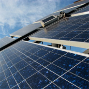 Stromerzeugung durch Solarenergie 