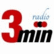 3min radio - 3 minuten radio-Logo