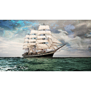 Daniel Defoe: Robinson Crusoes Leben und seltsame Abenteuer-Logo