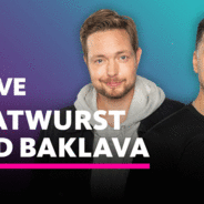 Bratwurst und Baklava - mit Bastian Bielendorfer und Özcan Cosar-Logo