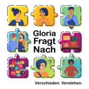 Verschieden.Verstehen - Gloria fragt nach.-Logo