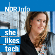 She Likes Tech - der Podcast über Technologie-Logo