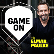 GAME ON - Der Darts Podcast mit Elmar Paulke und Robby Marijanovic-Logo