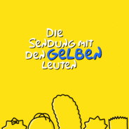 Die Sendung mit den gelben Leuten-Logo