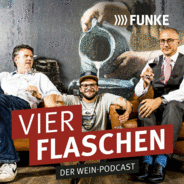 Vier Flaschen – Der Wein-Podcast-Logo