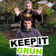 keep it grün - der Garten, Permakultur und Pflanzenkohle Podcast-Logo