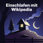 Einschlafen mit Wikipedia-Logo