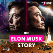 Die Elon Musk Story-Logo