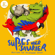 Süßes oder Saurier-Logo